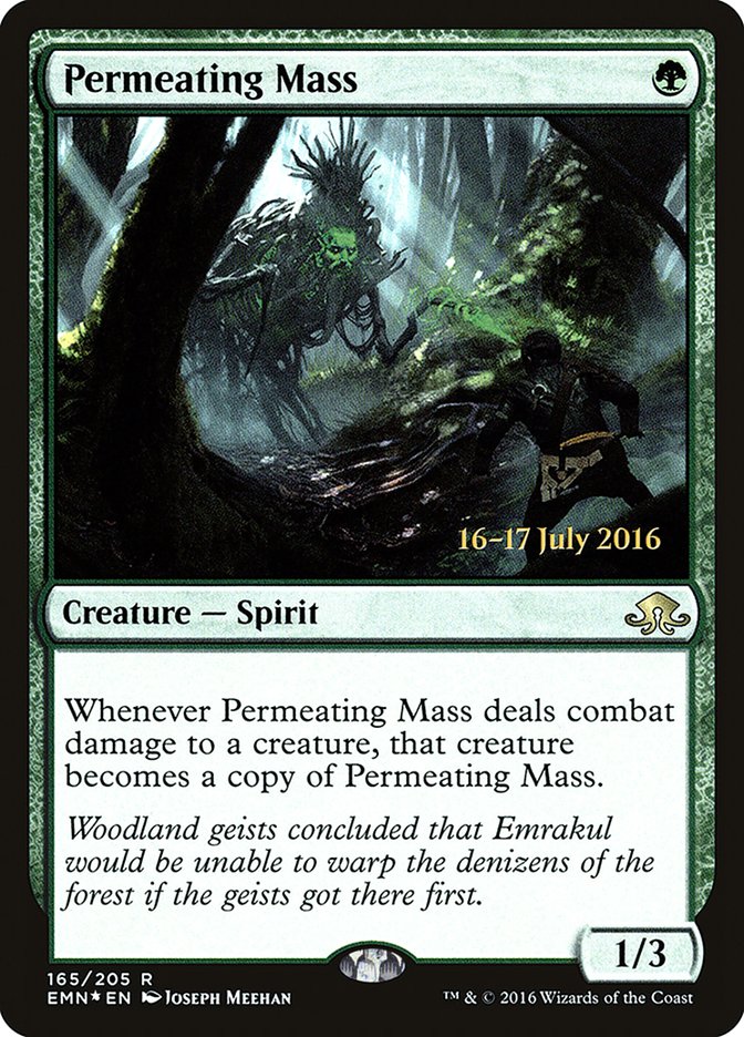Permeating Mass (165) [Eldritch Moon Prerelease Promos] | Odin's Place