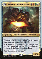 Grimlock, Dinobot Leader // Grimlock, Ferocious King [HasCon 2017] | Odin's Place