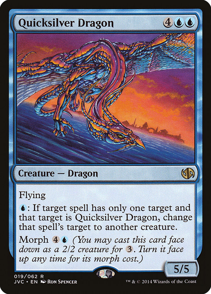 Quicksilver Dragon (19) [Duel Decks Anthology] | Odin's Place