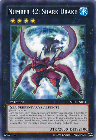 Number 32: Shark Drake [SP14-EN023] Common | Odin's Place
