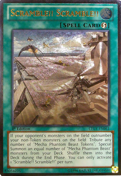 Scramble!! Scramble!! [LTGY-EN061] Ultimate Rare | Odin's Place