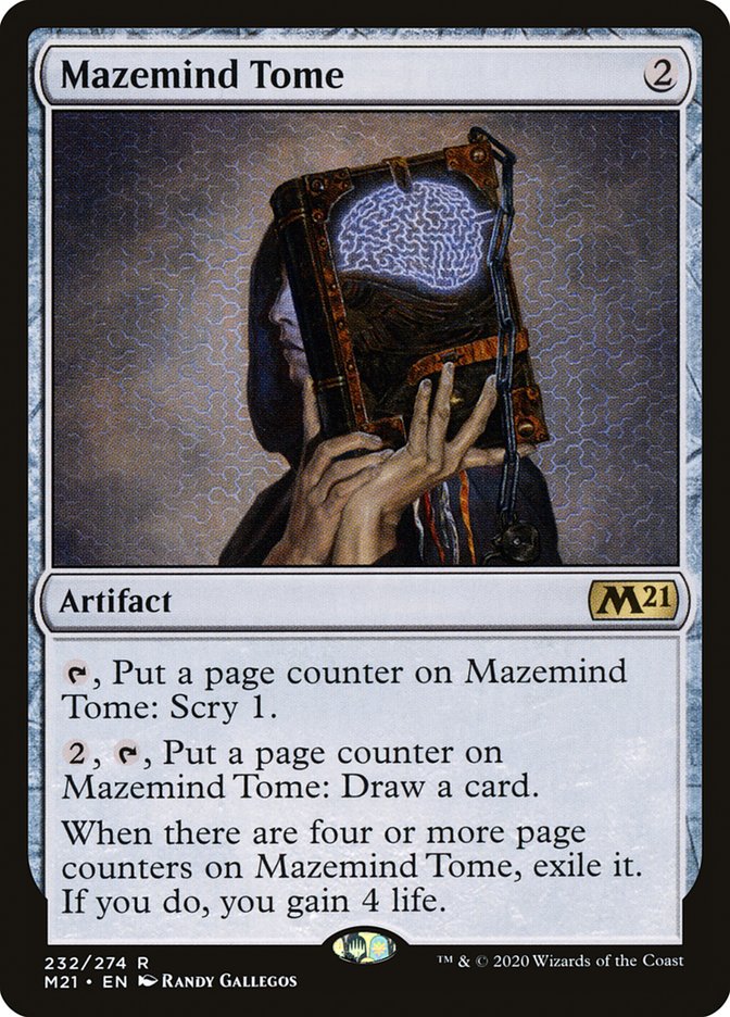 Mazemind Tome [Core Set 2021] | Odin's Place