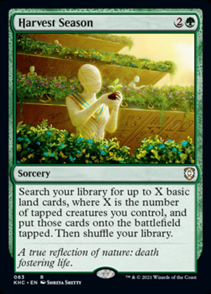 Harvest Season [Kaldheim Commander] | Odin's Place