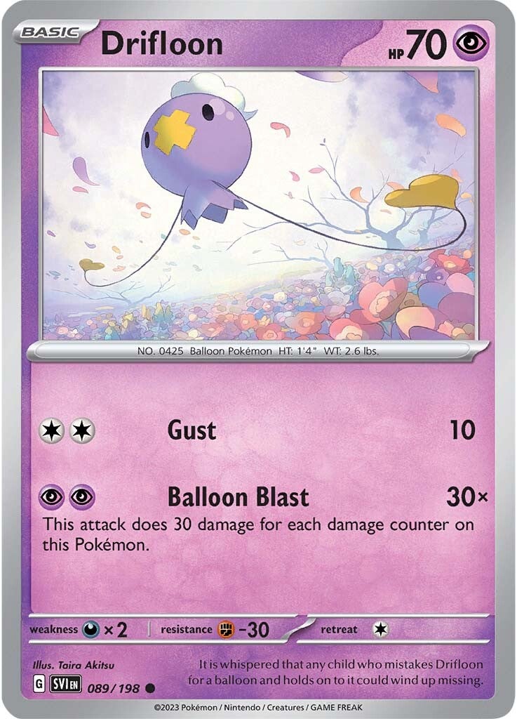 Drifloon (089/198) [Scarlet & Violet: Base Set] | Odin's Place