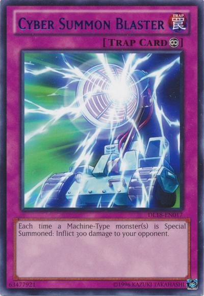 Cyber Summon Blaster (Purple) [DL18-EN017] Rare | Odin's Place