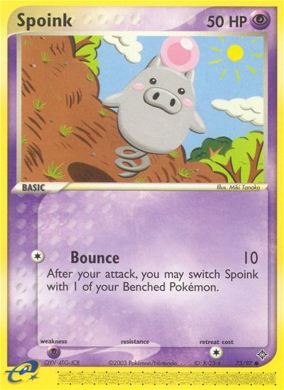 Spoink (73/97) [EX: Dragon] | Odin's Place