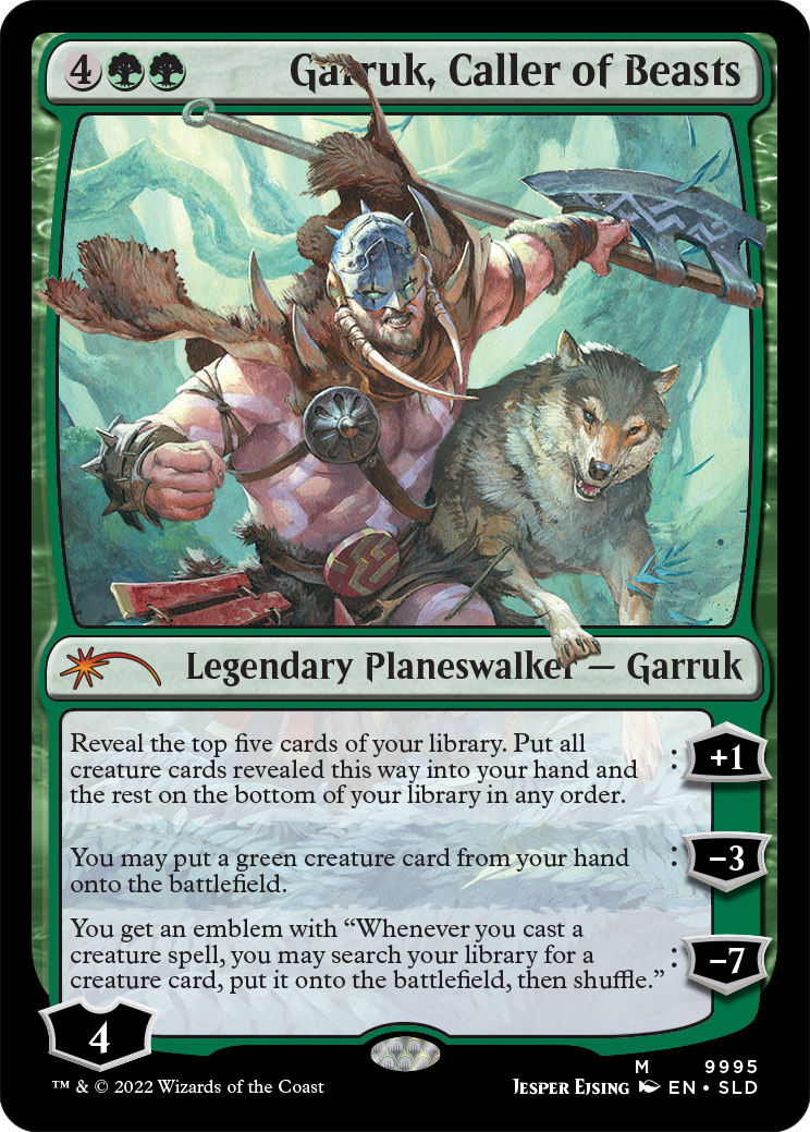 Garruk, Caller of Beasts [Secret Lair Drop Series] | Odin's Place