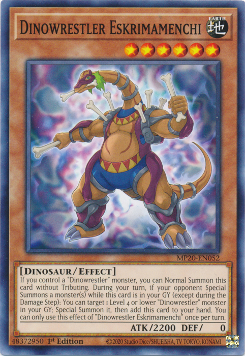 Dinowrestler Eskrimamenchi [MP20-EN052] Common | Odin's Place
