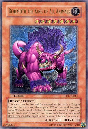 Behemoth the King of All Animals [FET-EN014] Ultimate Rare | Odin's Place