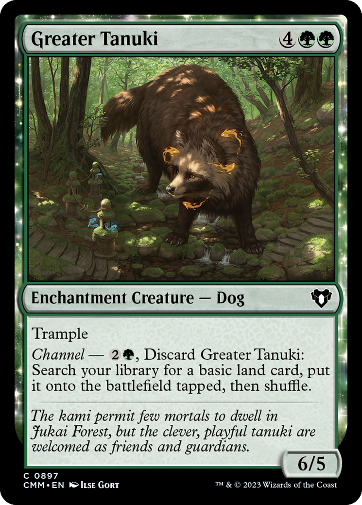 Greater Tanuki [Commander Masters] | Odin's Place