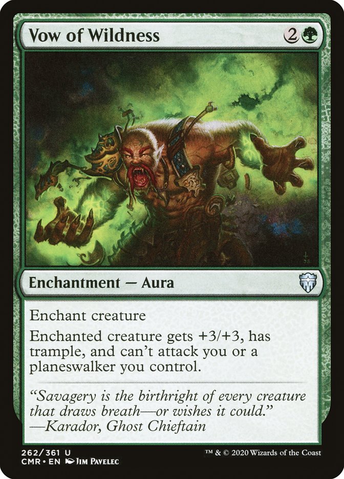 Vow of Wildness [Commander Legends] | Odin's Place