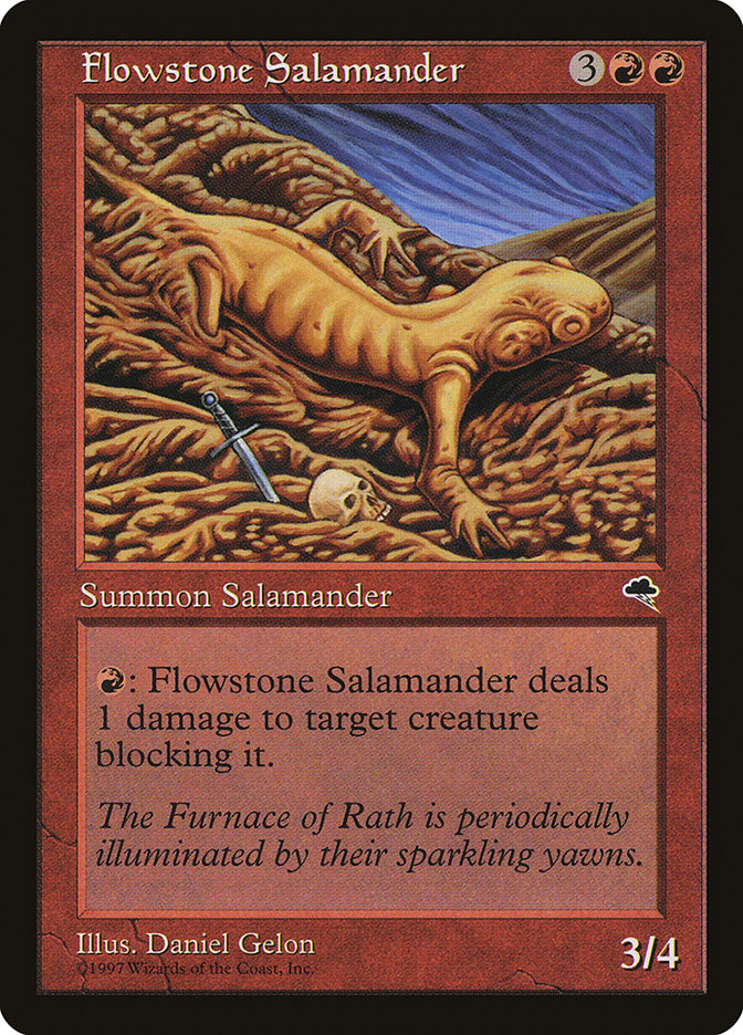 Flowstone Salamander (175) [Tempest] | Odin's Place