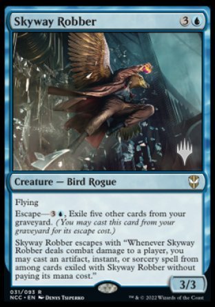 Skyway Robber (Promo Pack) [Streets of New Capenna Commander Promos] | Odin's Place