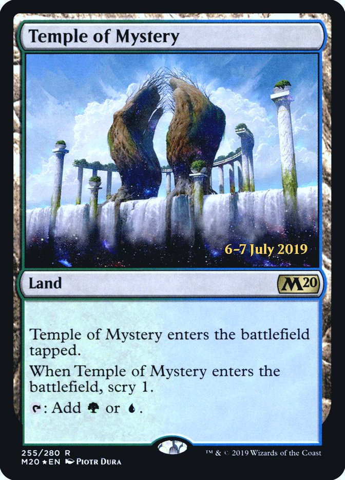 Temple of Mystery [Core Set 2020 Prerelease Promos] | Odin's Place
