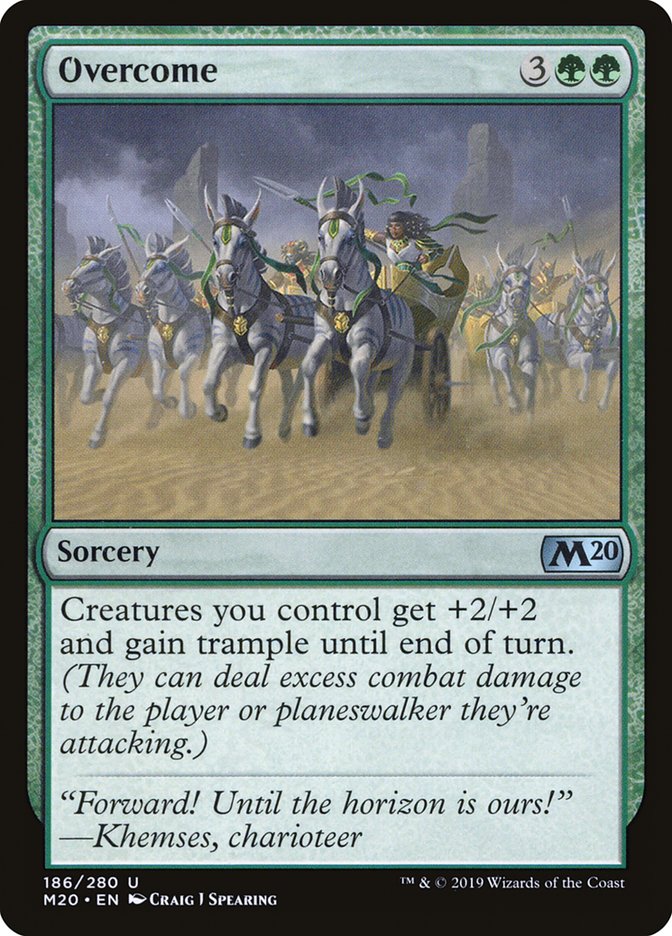 Overcome [Core Set 2020] | Odin's Place