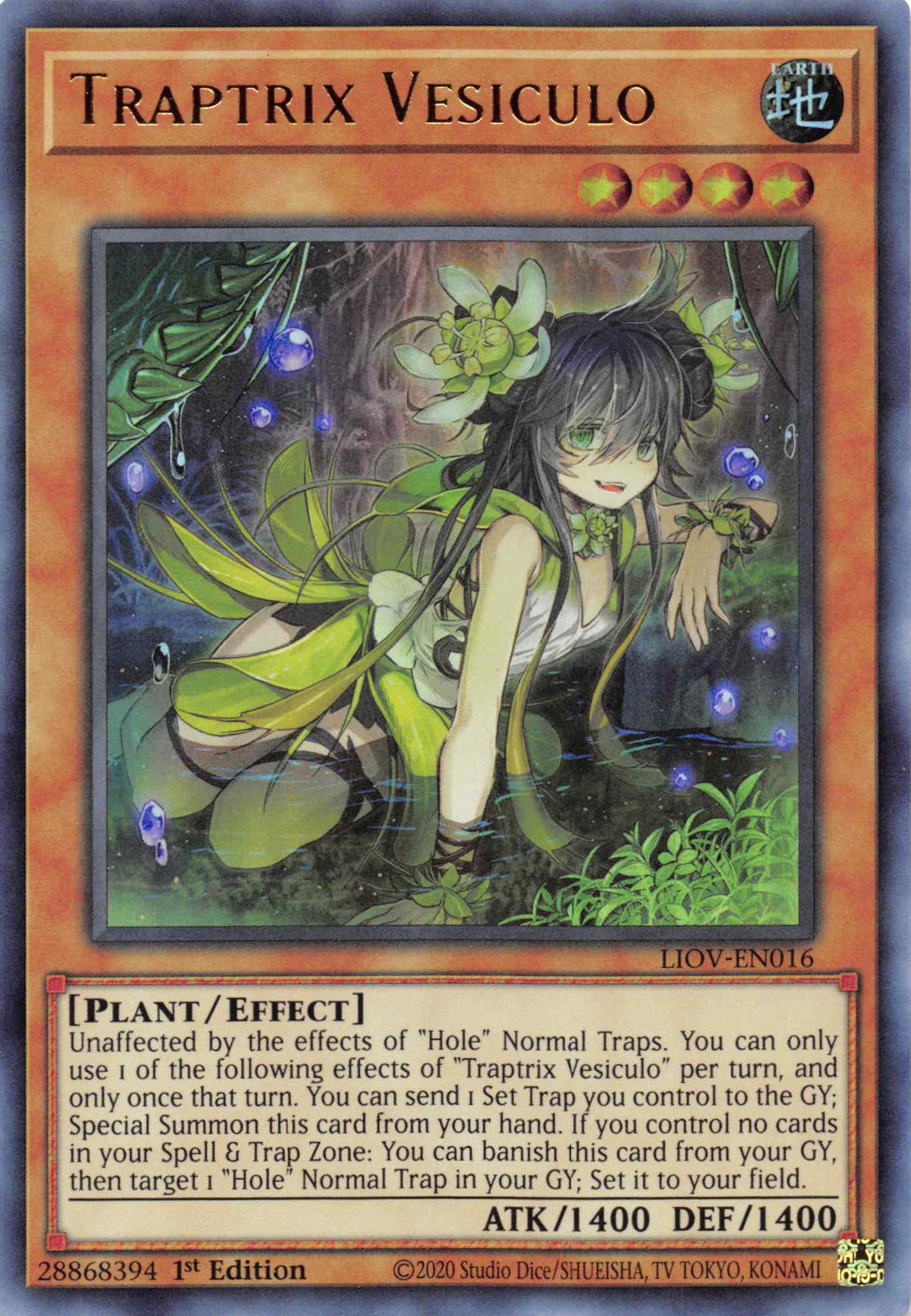 Traptrix Vesiculo [LIOV-EN016] Ultra Rare | Odin's Place