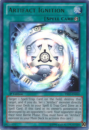 Artifact Ignition [PRIO-EN060] Ultra Rare | Odin's Place