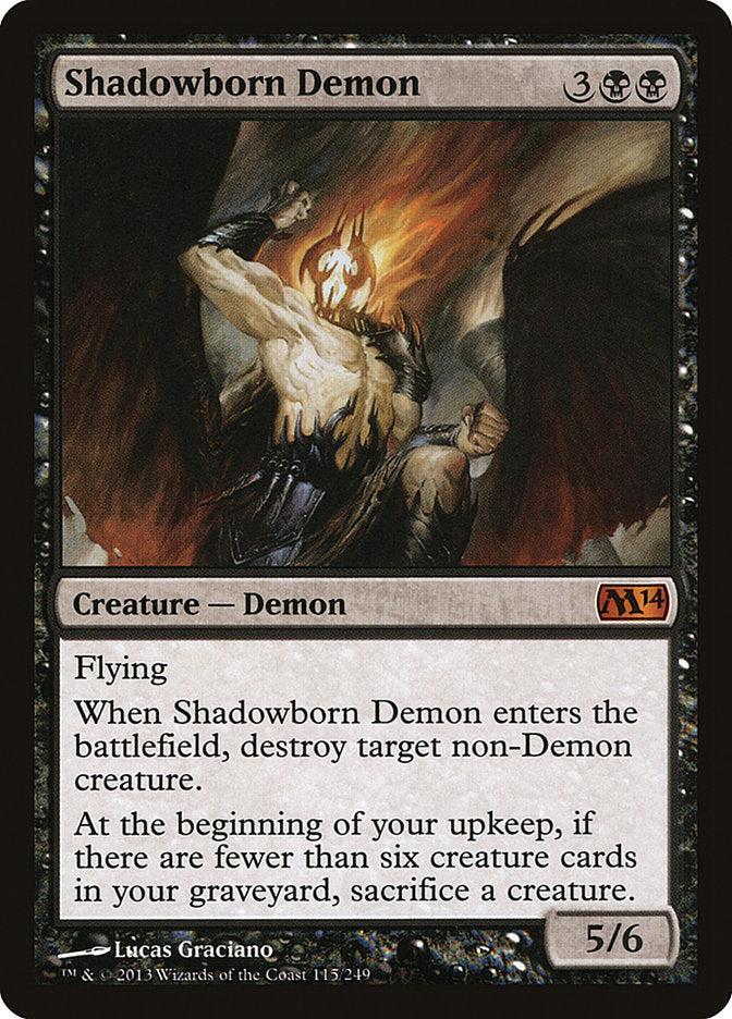Shadowborn Demon (115) [Magic 2014] | Odin's Place