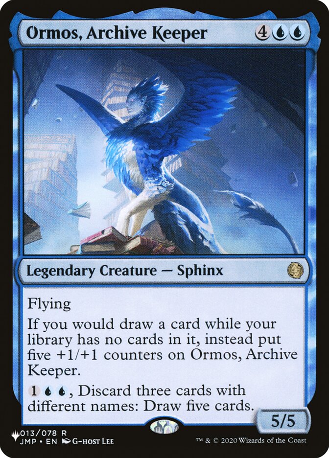 Ormos, Archive Keeper [The List] | Odin's Place