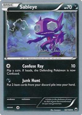 Sableye (62/108) (Darkrai Deck - Jason Klaczynski) [World Championships 2013] | Odin's Place