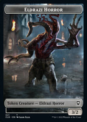 Horror // Eldrazi Horror Double-Sided Token [Commander Legends: Battle for Baldur's Gate Tokens] | Odin's Place
