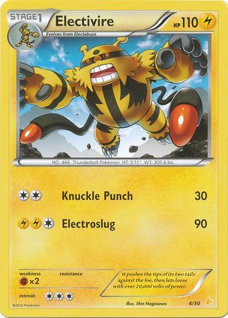 Electivire (4/30) [XY: Trainer Kit 3 - Pikachu Libre] | Odin's Place