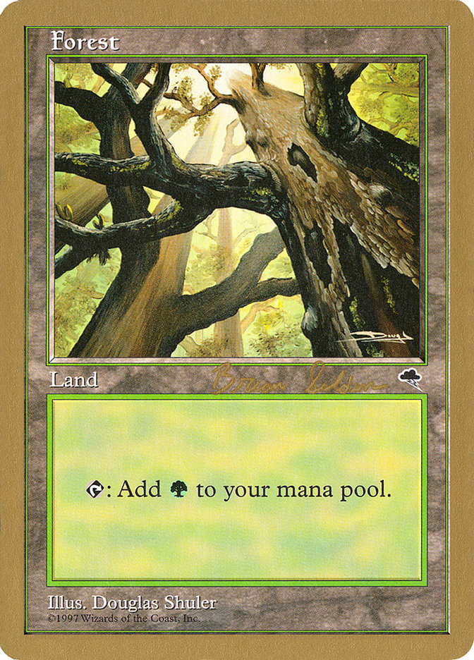 Forest (bs347) (Brian Selden) [World Championship Decks 1998] | Odin's Place