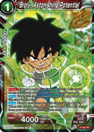 Broly, Astonishing Potential (P-248) [Mythic Booster] | Odin's Place