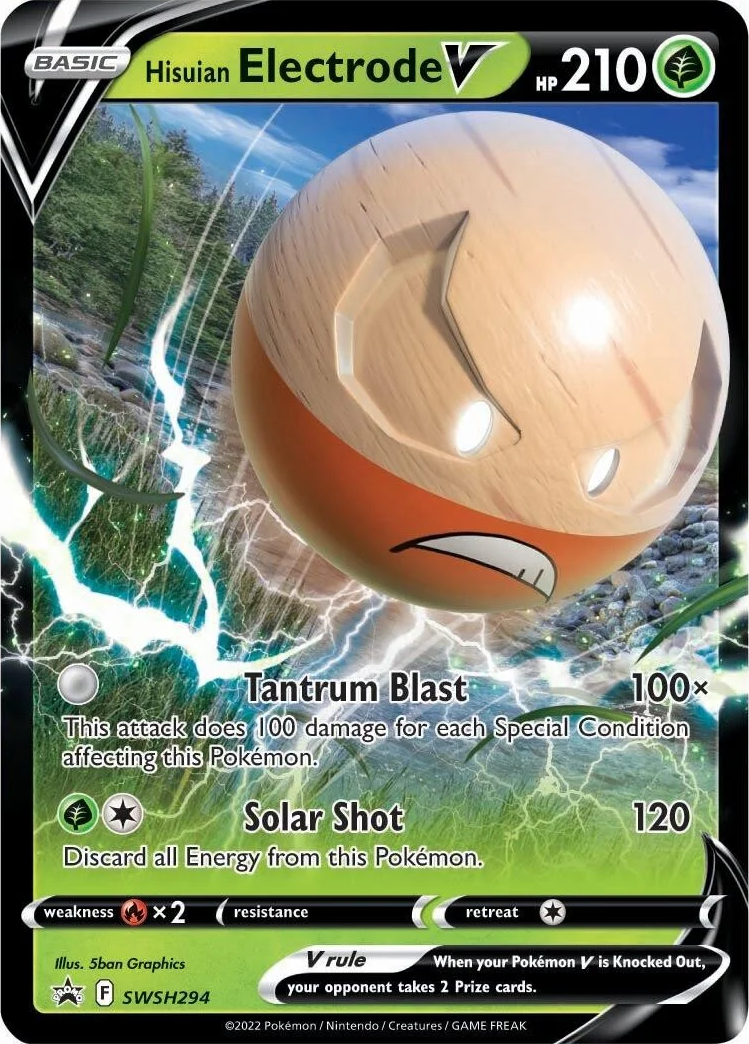 Hisuian Electrode V (SWSH294) [Sword & Shield: Black Star Promos] | Odin's Place