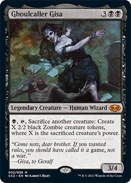 Ghoulcaller Gisa [Commander Collection: Black] | Odin's Place