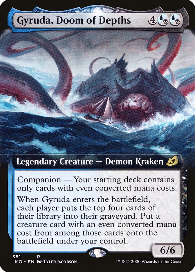 Gyruda, Doom of Depths (Extended Art) [Ikoria: Lair of Behemoths] | Odin's Place