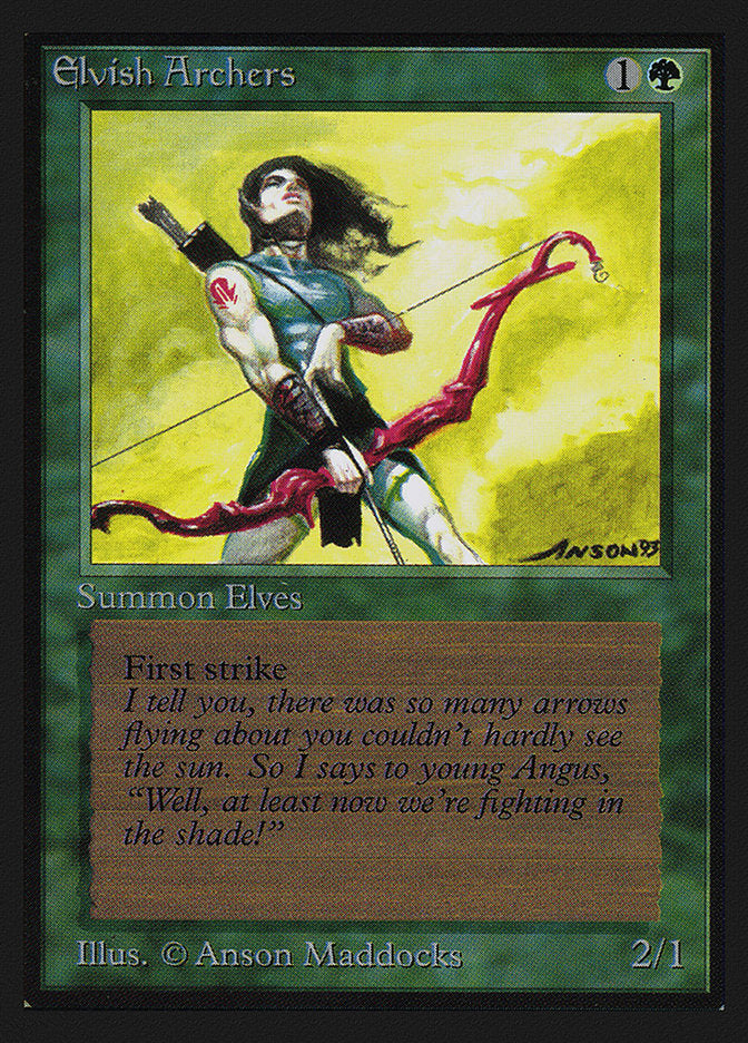 Elvish Archers [International Collectors' Edition] | Odin's Place