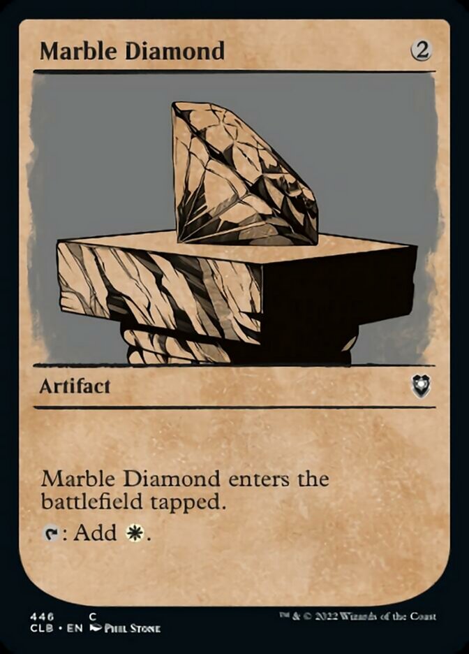 Marble Diamond (Showcase) [Commander Legends: Battle for Baldur's Gate] | Odin's Place