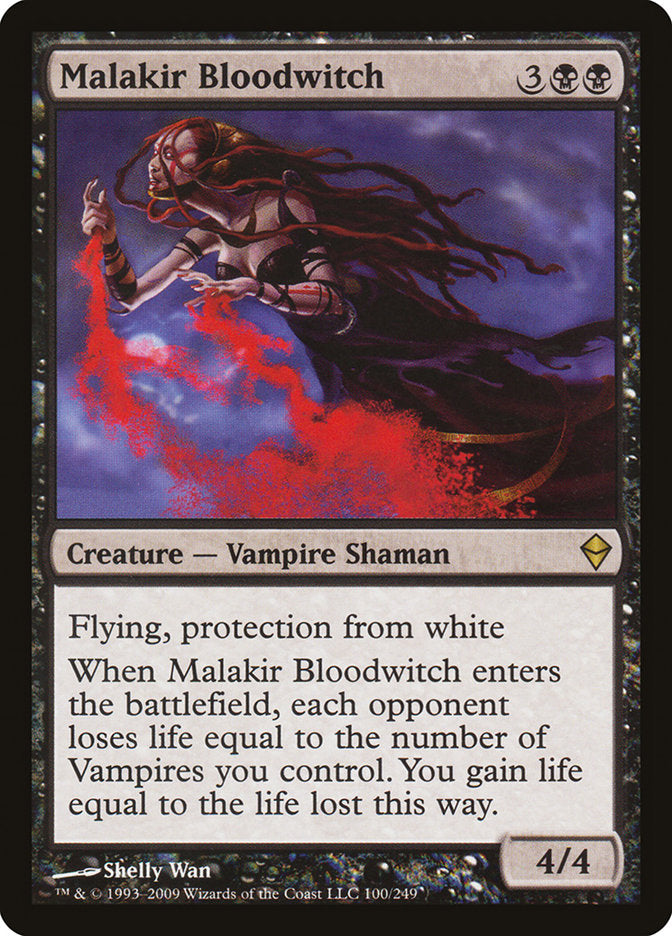 Malakir Bloodwitch (100) [Zendikar] | Odin's Place
