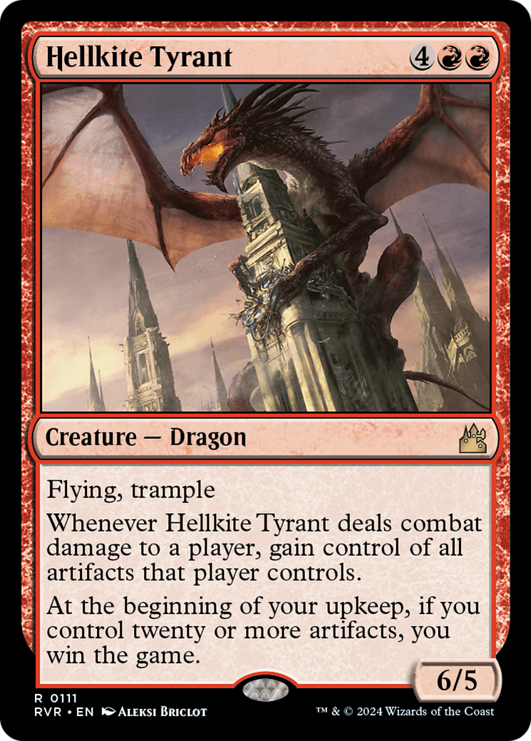 Hellkite Tyrant [Ravnica Remastered] | Odin's Place