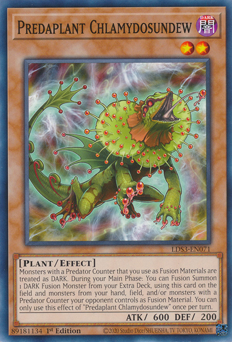 Predaplant Chlamydosundew [LDS3-EN071] Common | Odin's Place