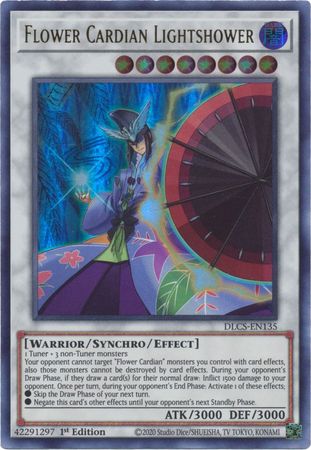 Flower Cardian Lightshower (Purple) [DLCS-EN135] Ultra Rare | Odin's Place