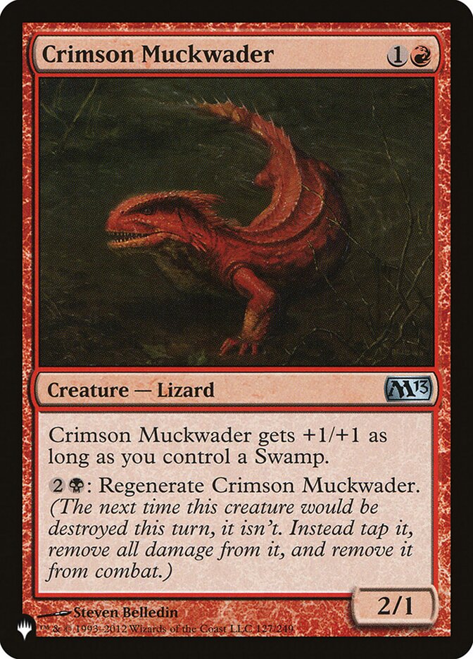 Crimson Muckwader [The List] | Odin's Place