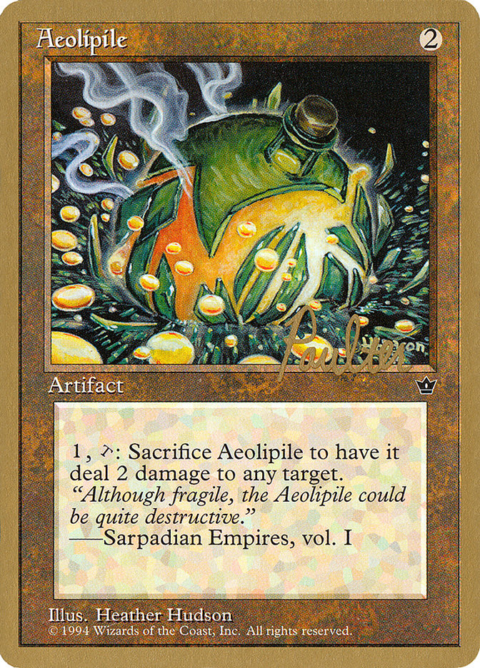 Aeolipile (Preston Poulter) [Pro Tour Collector Set] | Odin's Place