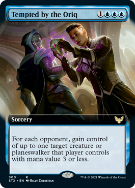 Tempted by the Oriq (Extended Art) [Strixhaven: School of Mages] | Odin's Place