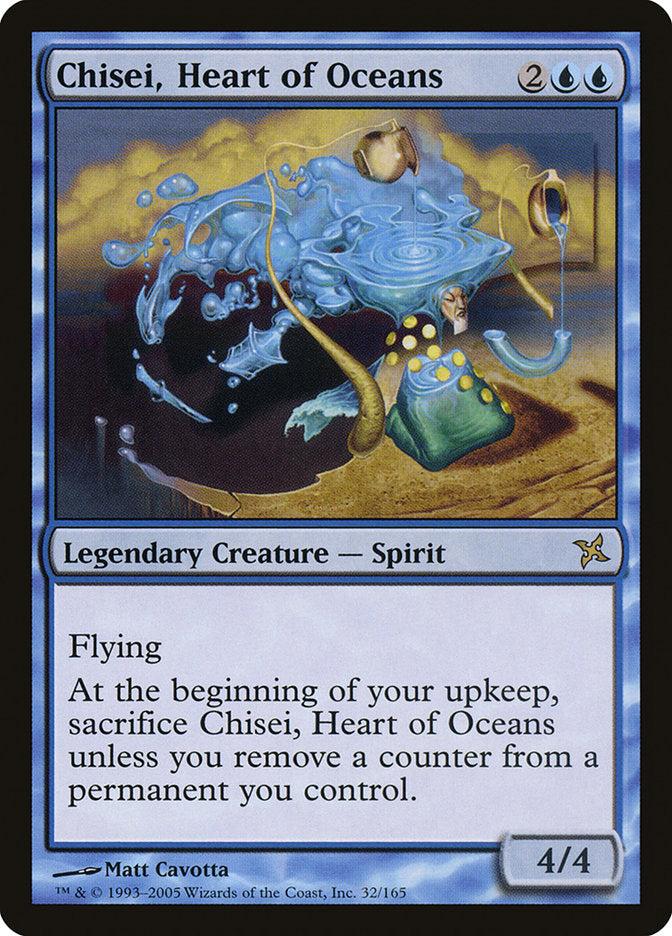 Chisei, Heart of Oceans (32) [Betrayers of Kamigawa] | Odin's Place