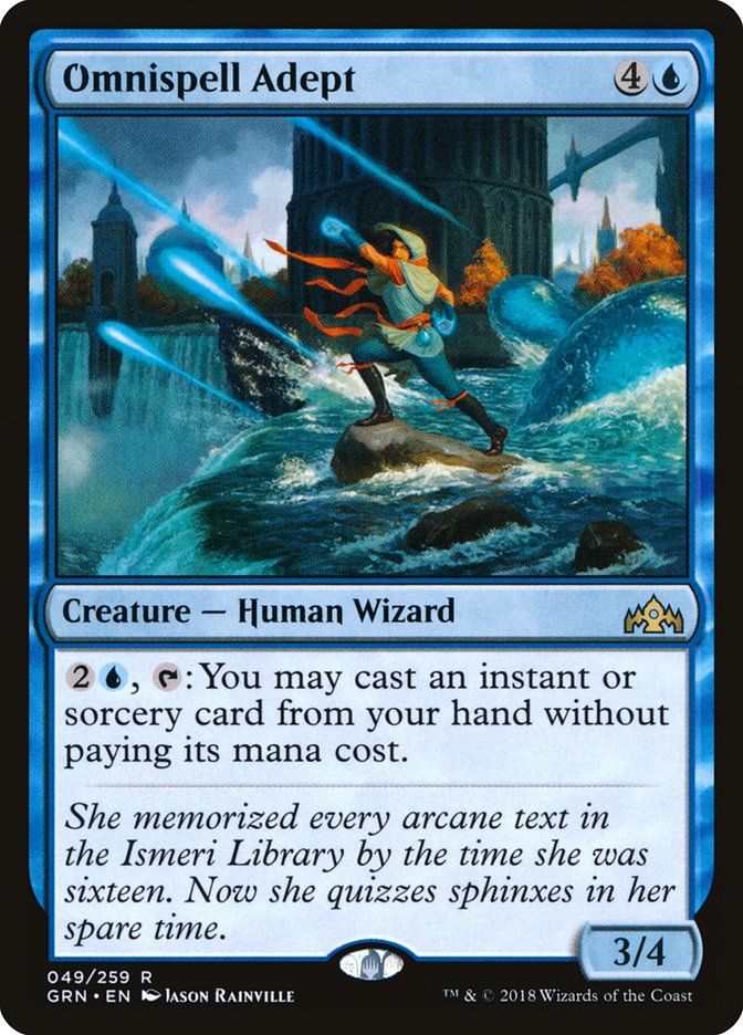 Omnispell Adept (49) [Guilds of Ravnica] | Odin's Place