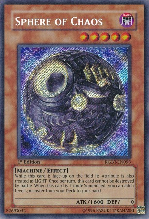Sphere of Chaos [RGBT-EN093] Secret Rare | Odin's Place