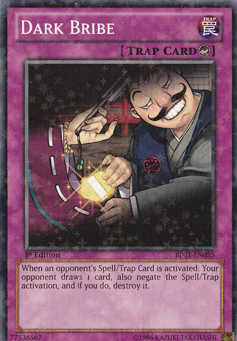 Dark Bribe [BP01-EN055] Starfoil Rare | Odin's Place