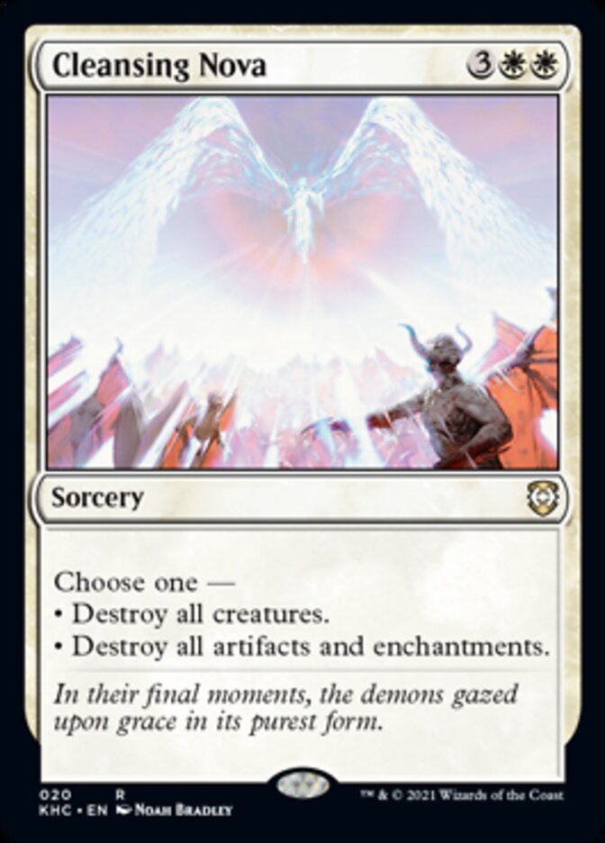 Cleansing Nova [Kaldheim Commander] | Odin's Place