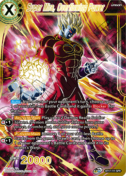 Super Mira, Overflowing Power (SPR) (BT17-111) [Ultimate Squad] | Odin's Place