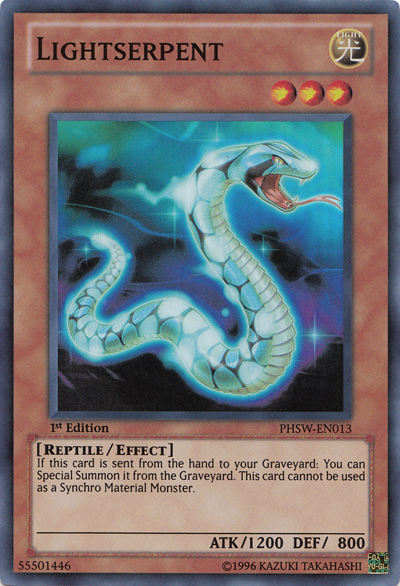 Lightserpent [PHSW-EN013] Super Rare | Odin's Place