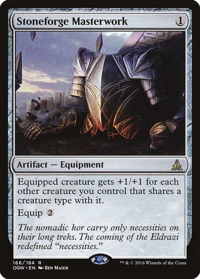 Stoneforge Masterwork (166) [Oath of the Gatewatch] | Odin's Place