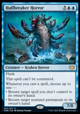 Hullbreaker Horror (Promo Pack) [Innistrad: Crimson Vow Promos] | Odin's Place