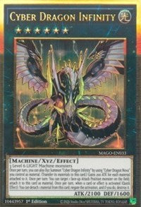 Cyber Dragon Infinity [MAGO-EN033] Gold Rare | Odin's Place